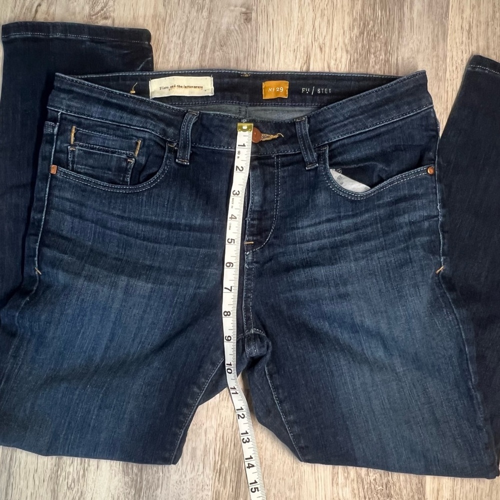 Pilcro And The Letterpress Anthropologie Women’s SJEJ Fit ‎ Jeans Size 29 - Picture 5 of 8